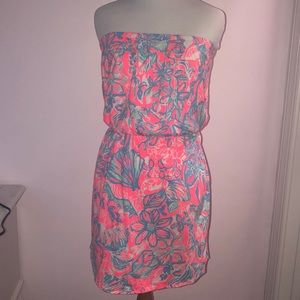 Lilly Pulitzer Strapless Dress
